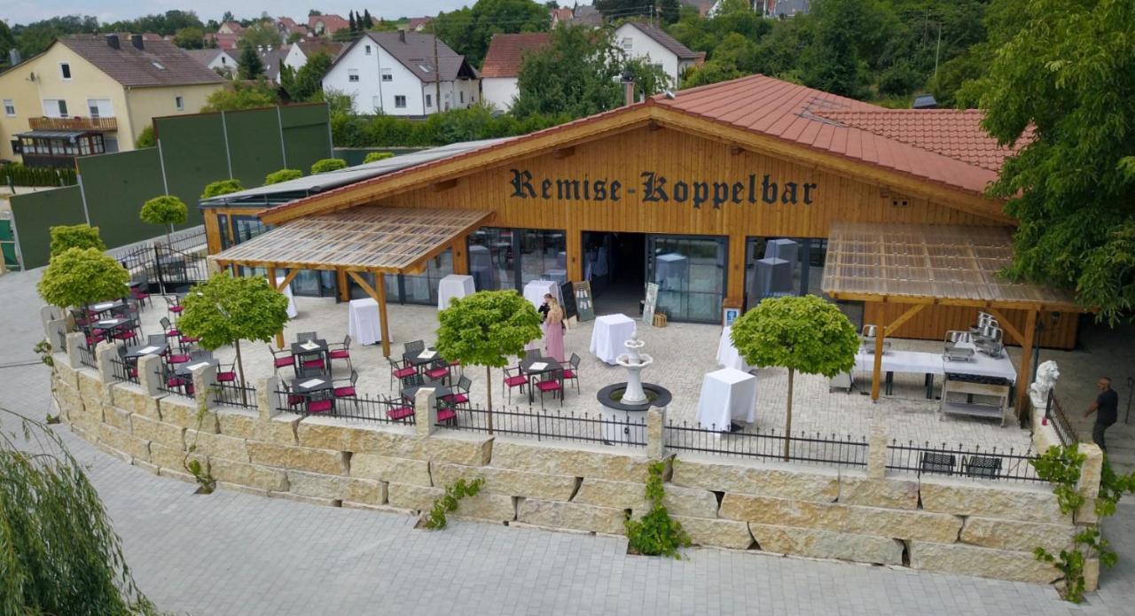 Landsteakhaus Hotell Marxheim Exteriör bild